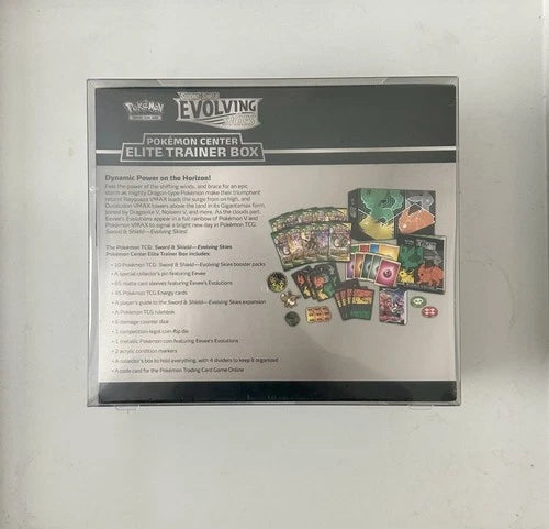 Pokemon Center Exclusive Evolving Skies Elite Trainer Box ETB SEALED